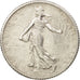 Coin, France, Semeuse, Franc, 1915, Paris, AU(55-58), Silver, KM:844.1