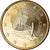 Chipre, 50 Euro Cent, 2008, MS(63), Latão, KM:83