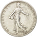 Coin, France, Semeuse, Franc, 1915, Paris, AU(55-58), Silver, KM:844.1