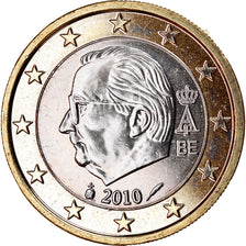 Belgium, Euro, 2010, MS(63), Bi-Metallic, KM:280
