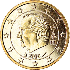 Belgien, 50 Euro Cent, 2010, UNZ, Messing, KM:279