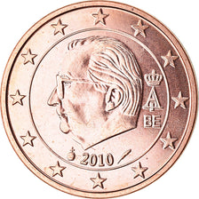Belgium, 2 Euro Cent, 2010, MS(63), Copper Plated Steel, KM:275