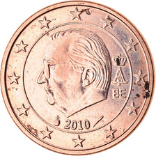 Belgio, Euro Cent, 2010, SPL, Acciaio placcato rame, KM:274