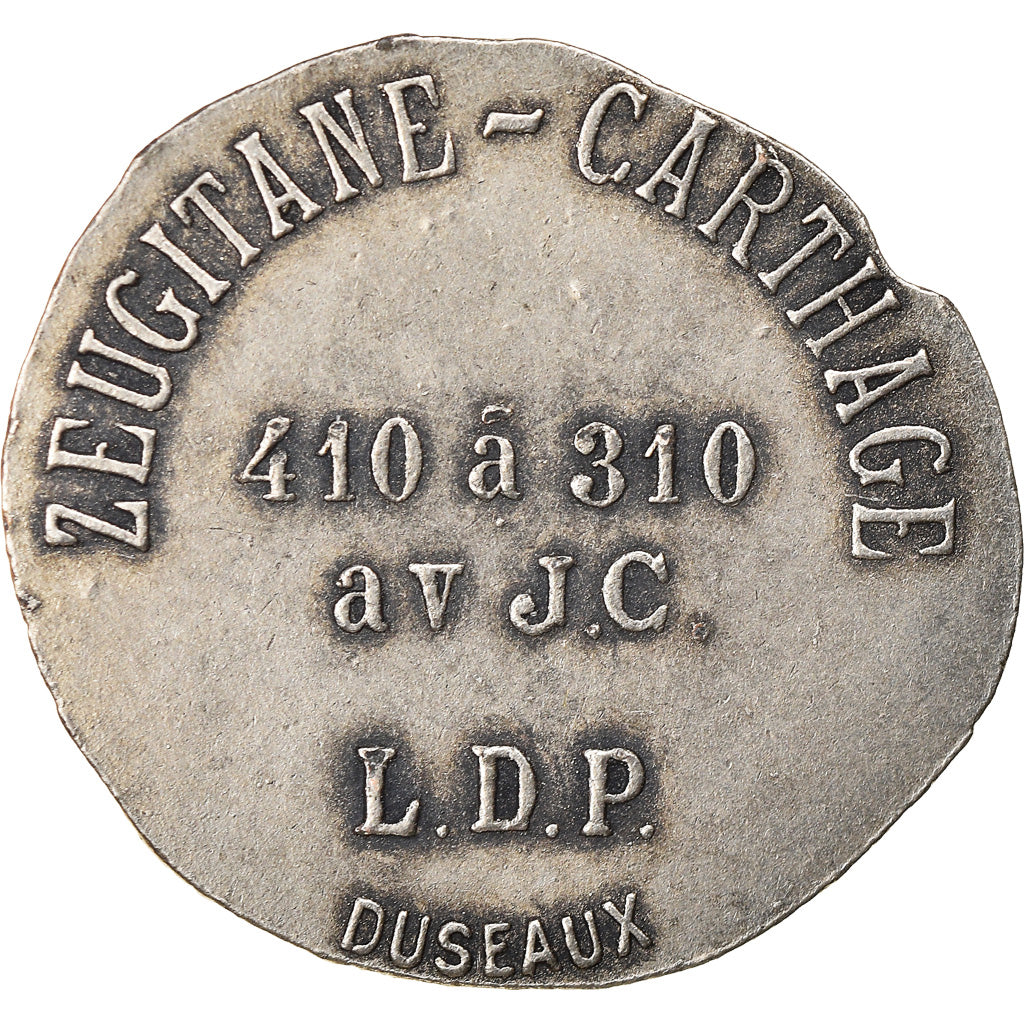 Frankreich, Medaille, Publicité, L.D.P, Zeugitane-Carthage, Duseaux, VZ, Métal