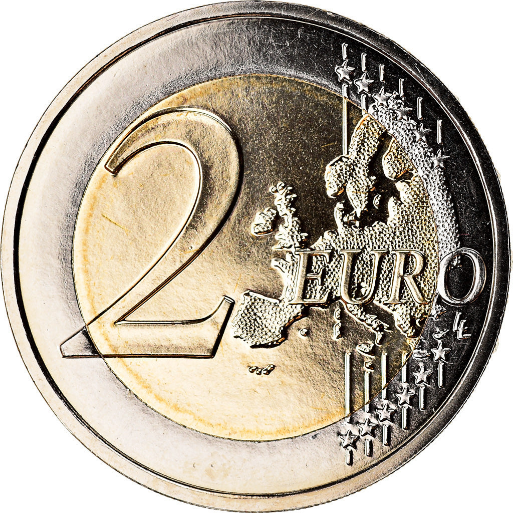 Monaco, 2 Euro, Mariage Princier, 2011, MS(65-70), Bi-Metallic, KM:196