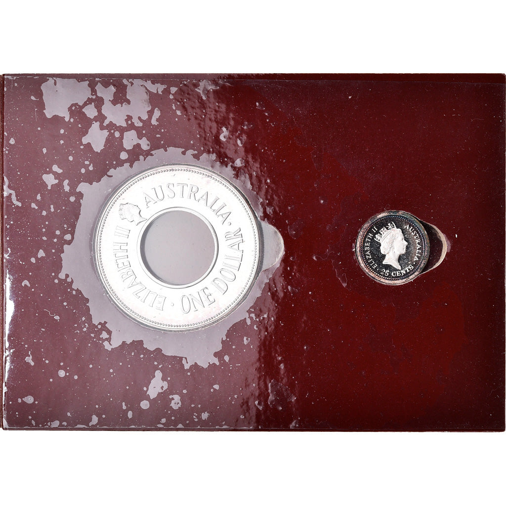 Coin, Australia, Holey dollar and the dump, Set, 1988, Perth, Proof, MS(65-70)