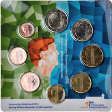 Netherlands, 1 Cent to 2 Euro, 2015, BU, MS(65-70)