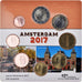 Netherlands, 1 Cent to 2 Euro, 2017, BU, MS(65-70)