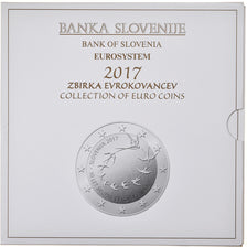 Slovenia, 1 Cent to 2 Euro, 2017, BU, MS(65-70)