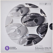 Finland, 1 Cent to 2 Euro, Coffret II, 2016, BU, MS(65-70)