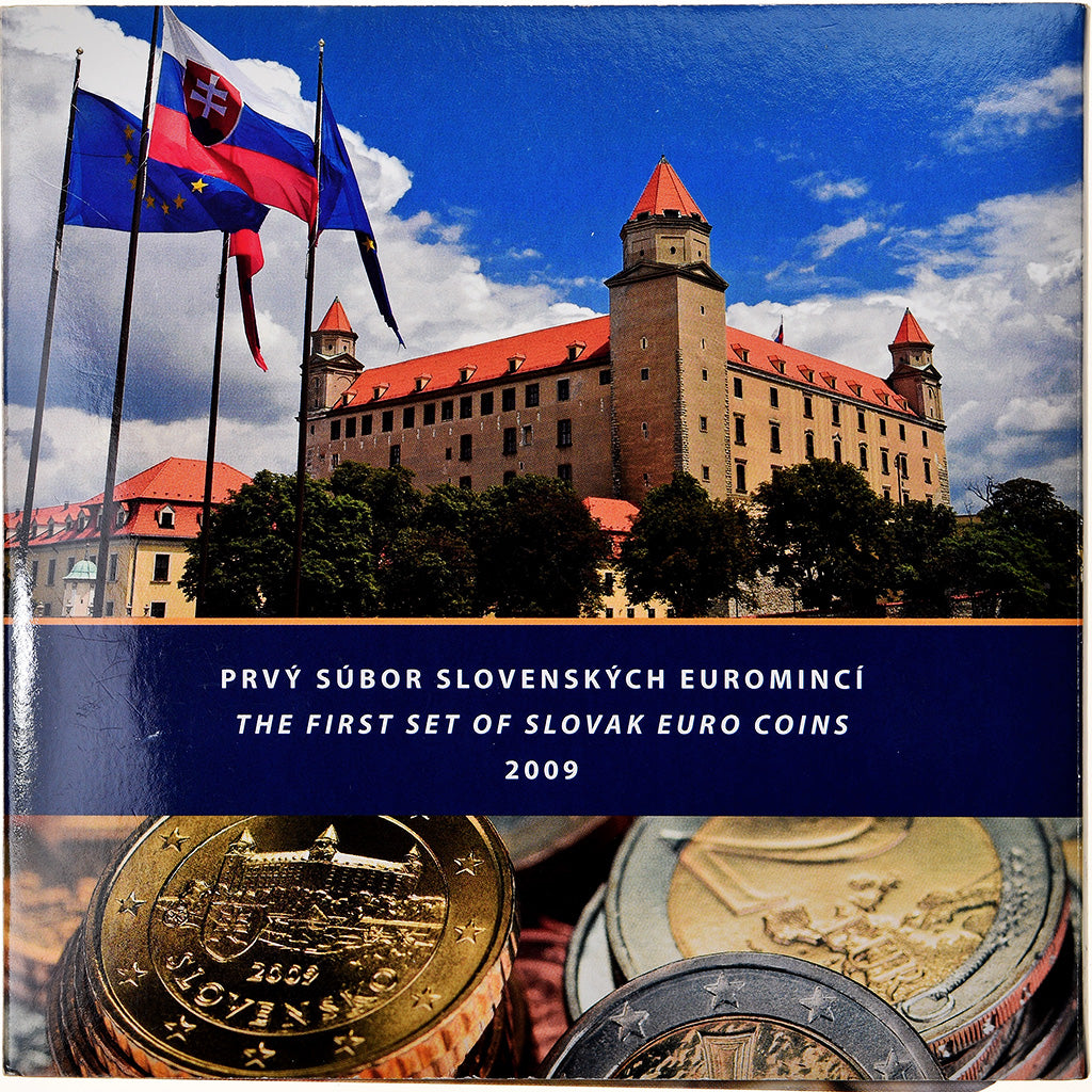 Eslovaquia, 1 Cent to 2 Euro, 2009, BU, FDC, Sin información