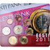 Estonia, 1 Cent to 2 Euro, 2011, BU, MS(65-70)