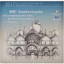Italy, 1 Cent to 2 Euro, 2017, BU, MS(65-70)