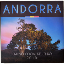 Andorra, 1 Cent to 2 Euro, 2015, BU, STGL