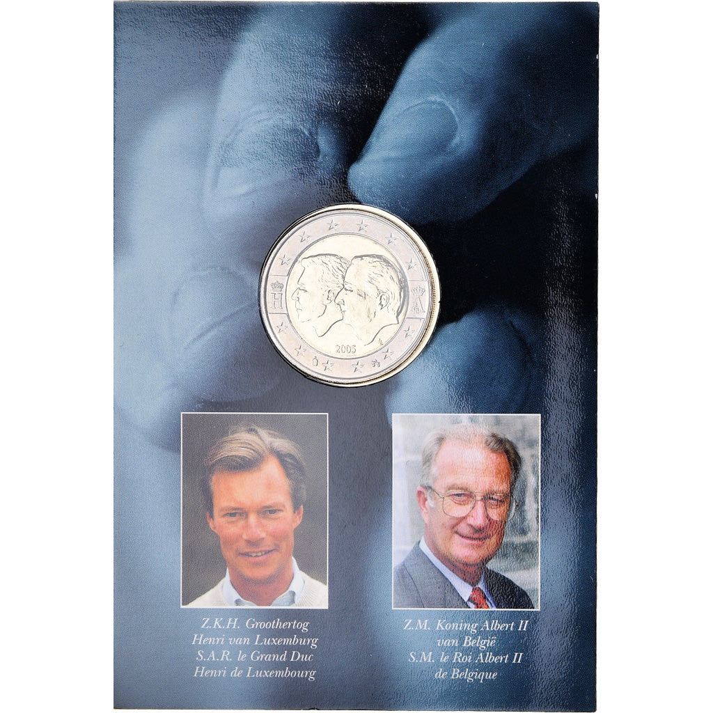 Belgium, 2 Euro, Schengen Agreement, 2005, BU, MS(65-70), Bi-Metallic, KM:240