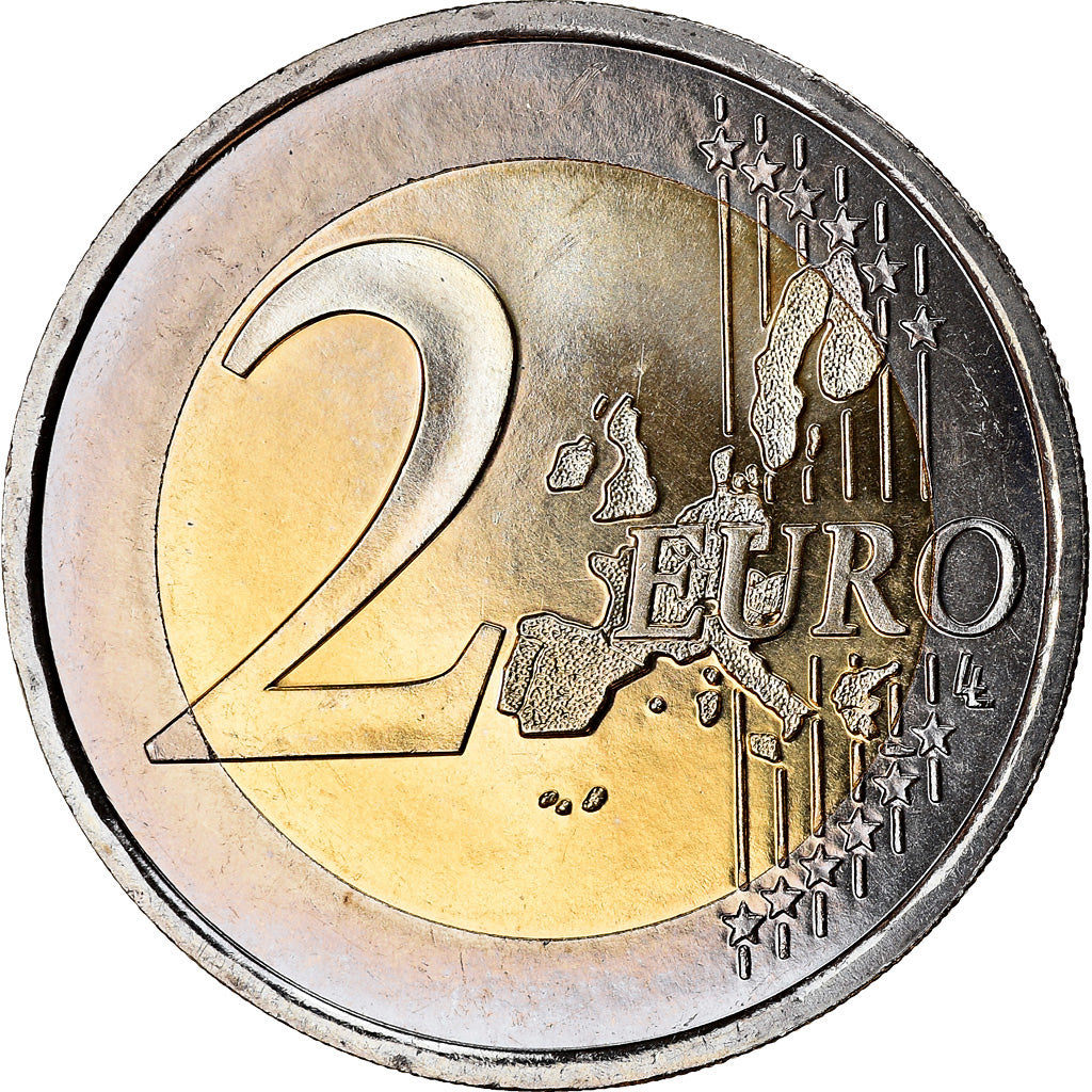 France, 2 Euro, 2004, BU, MS(65-70), Bi-Metallic, KM:1289