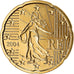 France, 20 Euro Cent, 2004, BU, MS(65-70), Brass, KM:1286