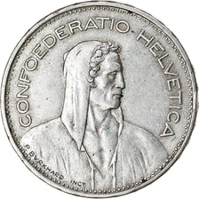 Coin, Switzerland, 5 Francs, 1935, Bern, EF(40-45), Silver, KM:40