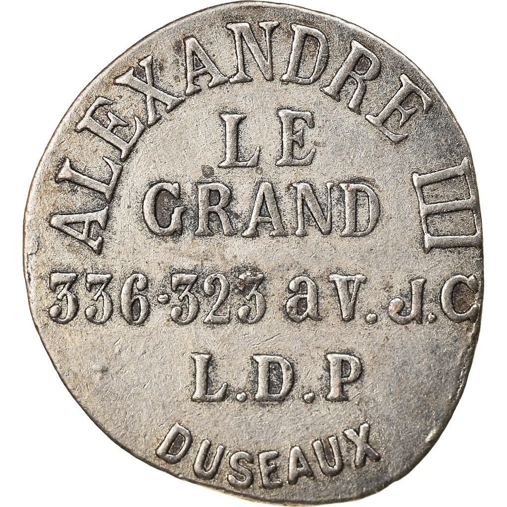 France, Médaille, Publicité, L.D.P, Alexandre Le Grand, Duseaux, SUP, Métal