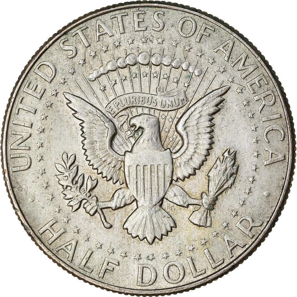Coin, United States, Kennedy Half Dollar, Half Dollar, 1966, U.S. Mint