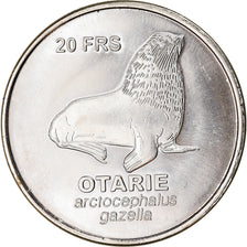 France, 20 Francs, Otarie, 2011, Iles Saint-Paul et Nouvelle Amsterdam, MS(63)
