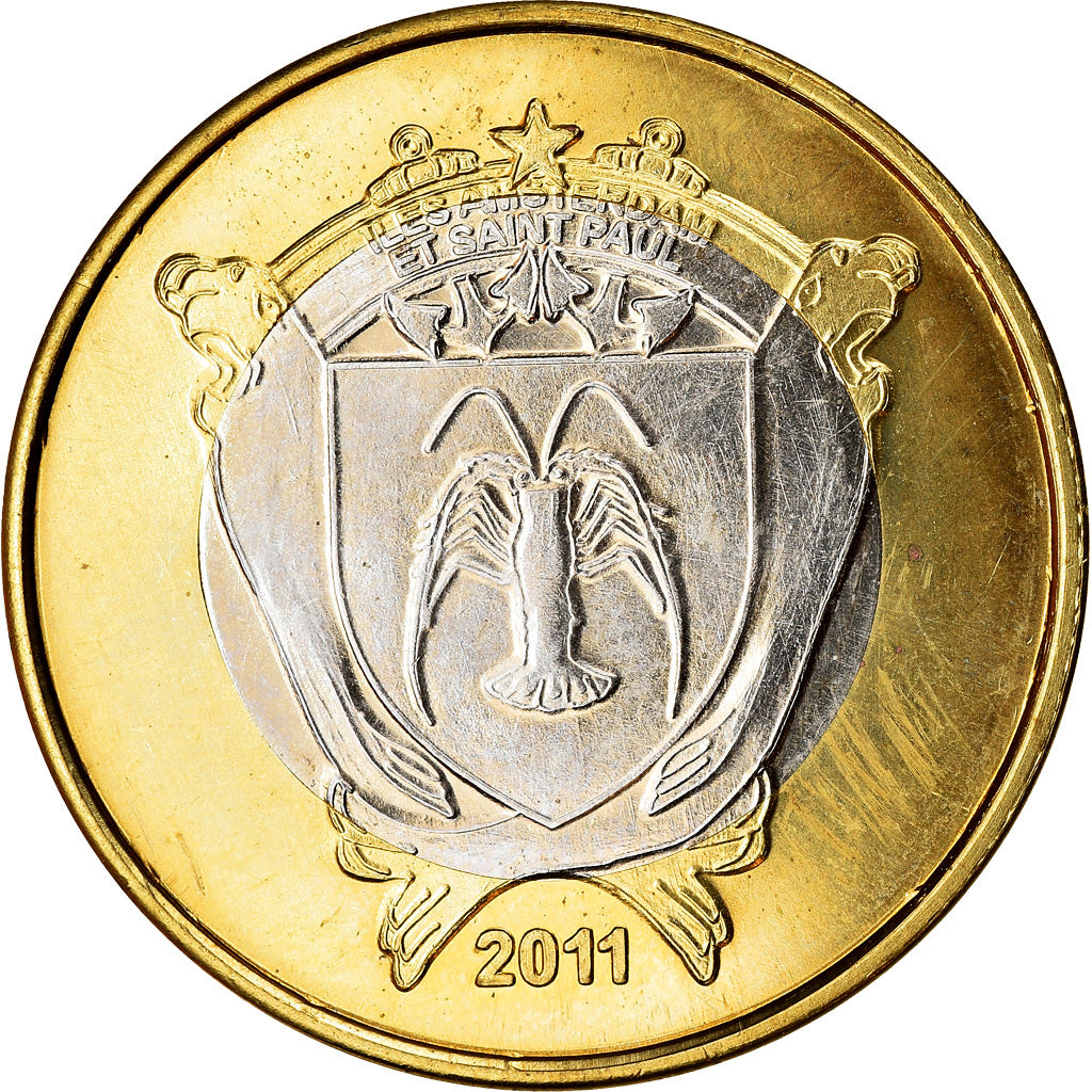 Francia, 500 Francs, Cachalot, 2011, Iles Saint-Paul et Nouvelle Amsterdam, SC