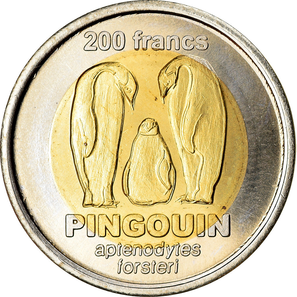 Francia, 200 Francs, Pingouin, 2011, Iles Saint-Paul et Nouvelle Amsterdam, SC