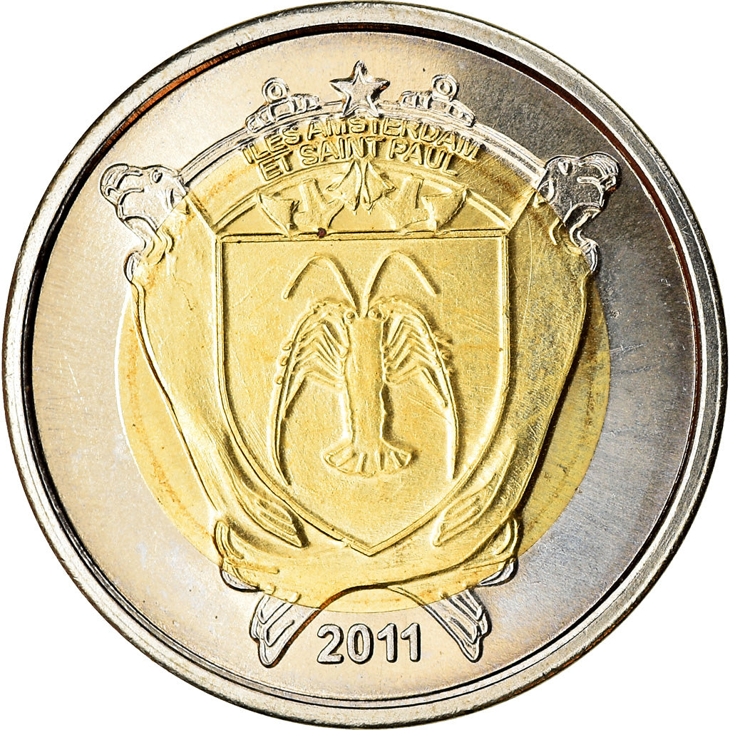 Francia, 200 Francs, Pingouin, 2011, Iles Saint-Paul et Nouvelle Amsterdam, SC