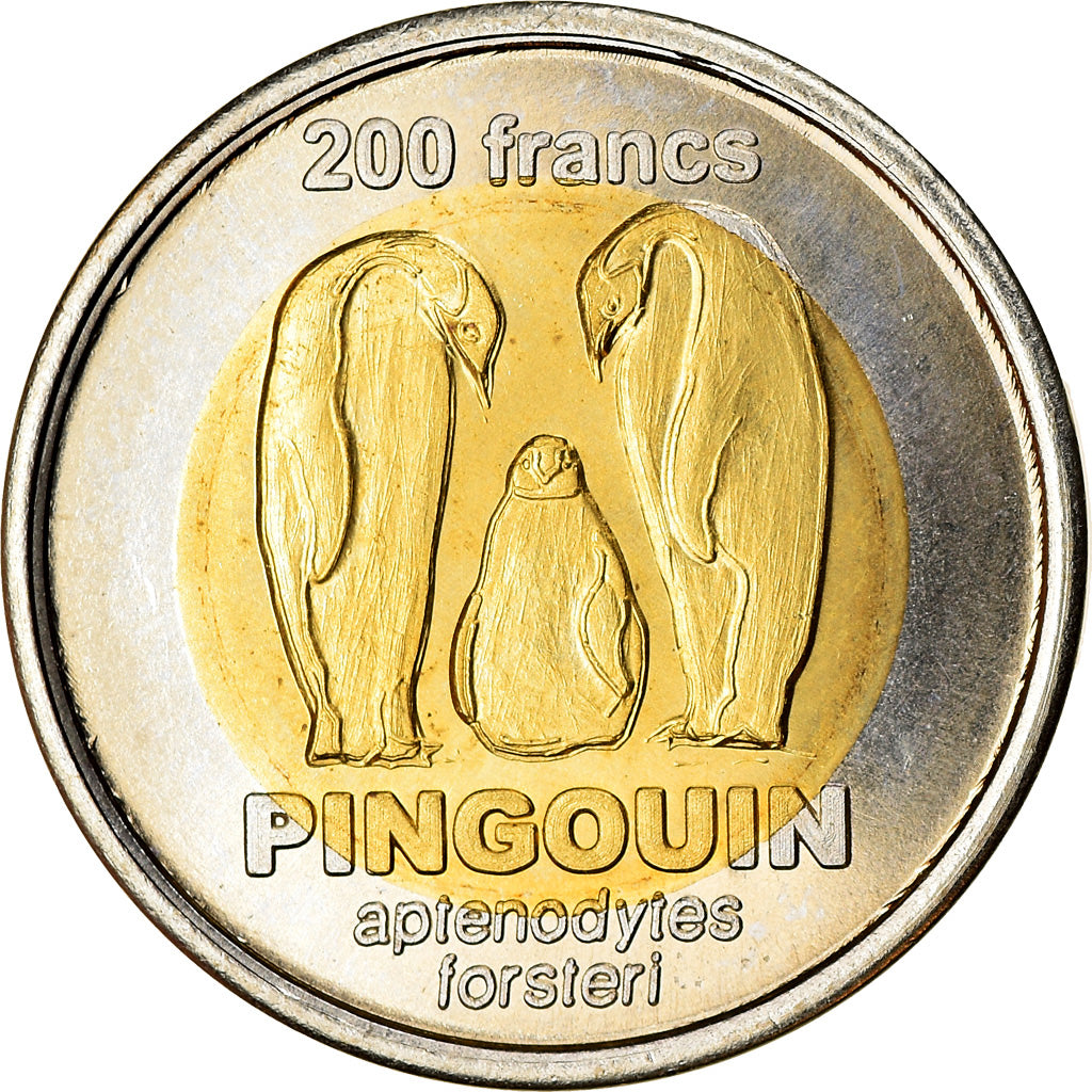 Francia, 200 Francs, Pingouin, 2011, Iles Saint-Paul et Nouvelle Amsterdam, SC