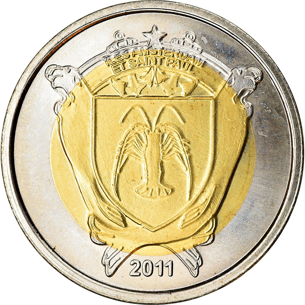 Francia, 200 Francs, Pingouin, 2011, Iles Saint-Paul et Nouvelle Amsterdam, SC