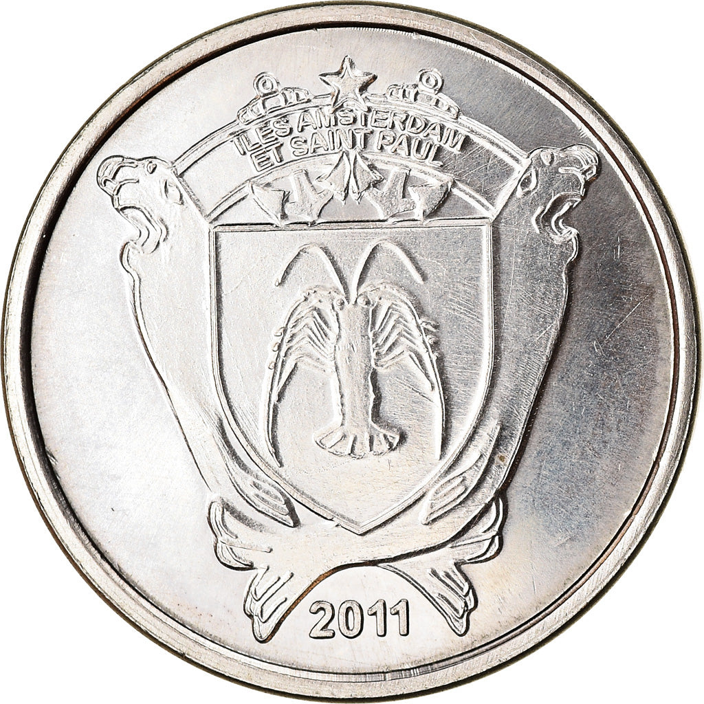 Francia, 10 Francs, Calmar, 2011, Iles Saint-Paul et Nouvelle Amsterdam, SPL