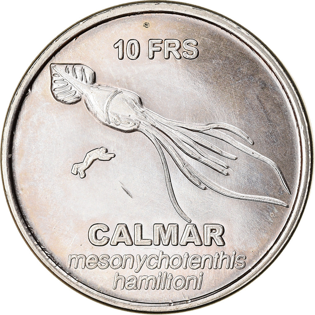 France, 10 Francs, Calmar, 2011, Iles Saint-Paul et Nouvelle Amsterdam, MS(63)