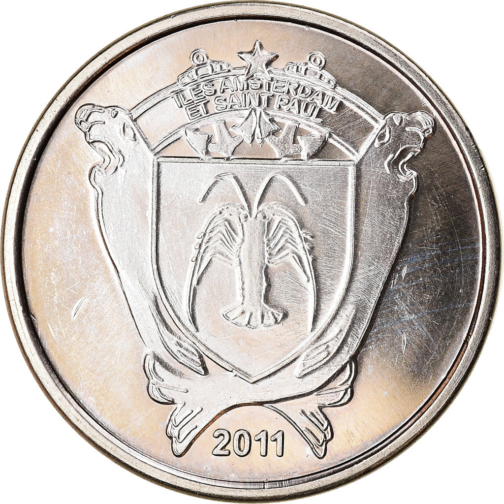 France, 10 Francs, Calmar, 2011, Iles Saint-Paul et Nouvelle Amsterdam, MS(63)