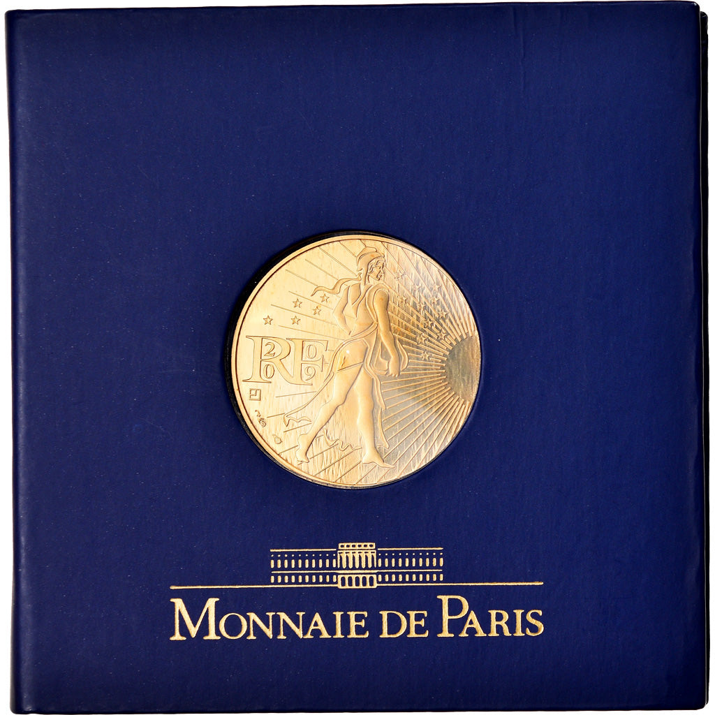 France, 250 Euro, 2009, MS(65-70), Gold, Gadoury:EU340, KM:1583