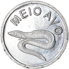 Coin, CABINDA, 1/2 Avo, 2010, AU(55-58), Aluminum, KM:34