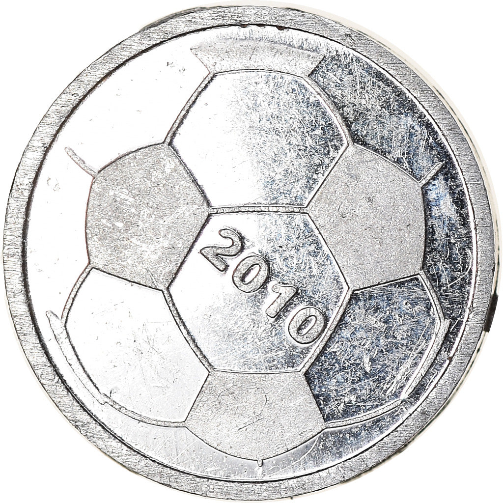 Coin, CABINDA, 1/2 Avo, 2010, MS(63), Aluminum, KM:34