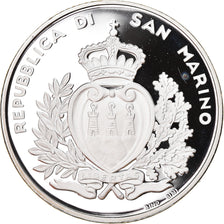 San Marino, 10 Euro, 10 ans de l'Euro, 2011, Proof, MS(65-70), Silver, KM:503