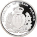 San Marino, 10 Euro, 10 ans de l'Euro, 2011, Proof, MS(65-70), Silver, KM:503