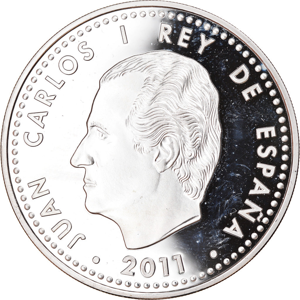 Spain, 10 Euro, Marie Curie, 2011, Proof, MS(65-70), Silver, KM:1185