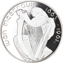 IRELAND REPUBLIC, 15 Euro, Ivan Mestroviae, 2007, Proof, MS(65-70), Silver