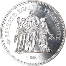 Coin, France, Hercule, 50 Francs, 1974, Paris, FDC, MS(65-70), Silver, KM:941.1