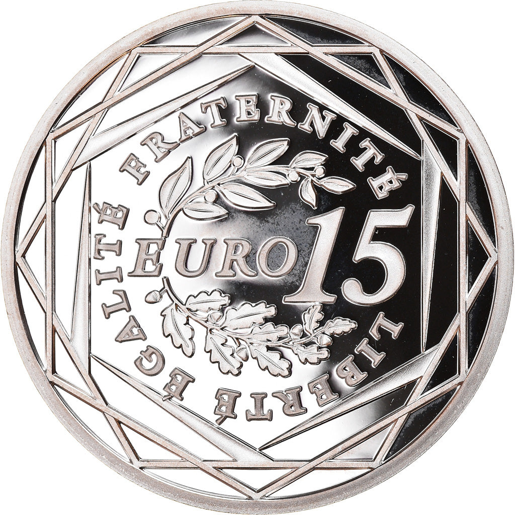 Francia, 15 Euro, 2010, BE, FDC, Argento, KM:1535