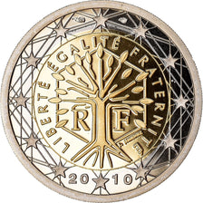 France, 2 Euro, 2010, BE, MS(65-70), Bi-Metallic, KM:1414