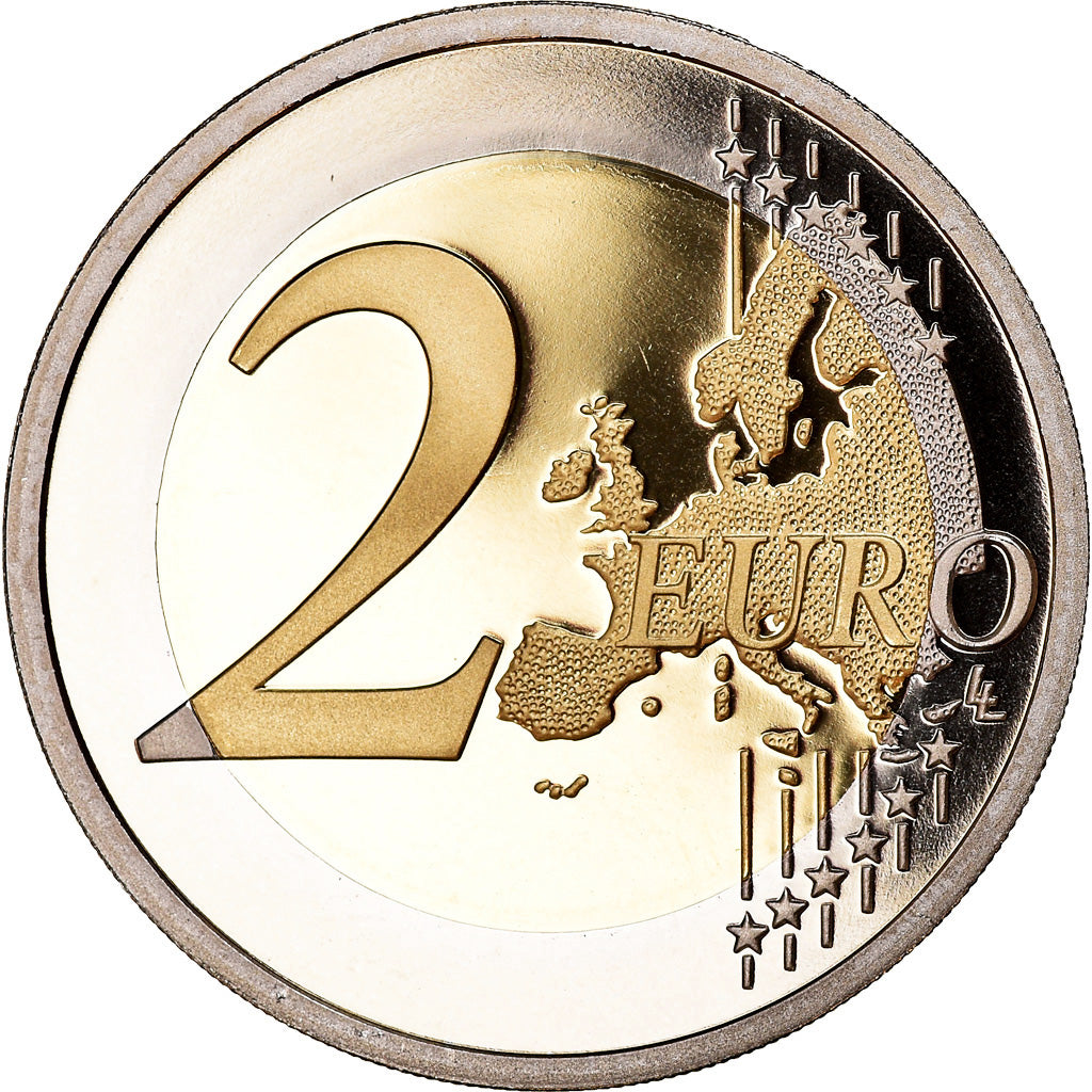 France, 2 Euro, 2010, BE, MS(65-70), Bi-Metallic, KM:1414
