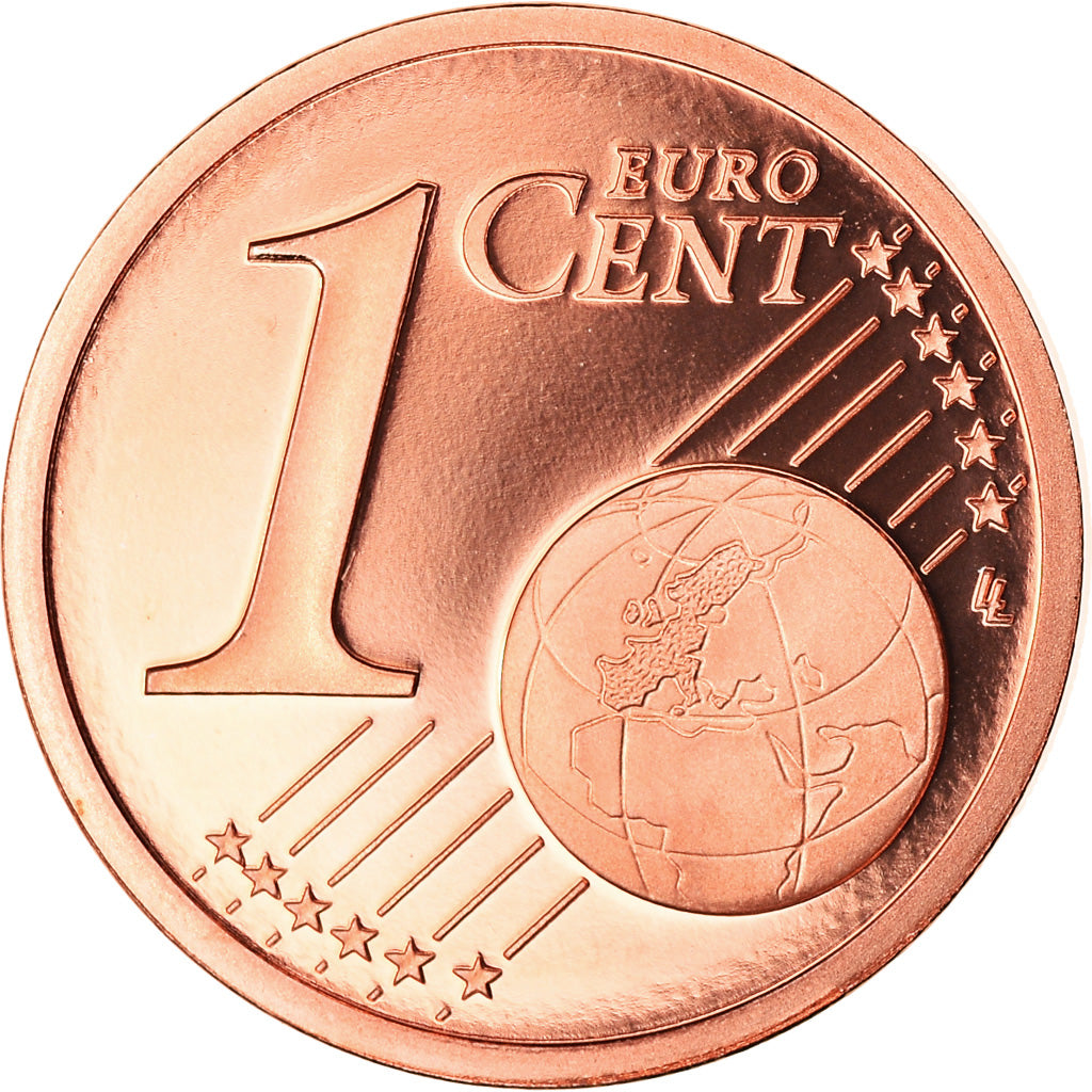 France, Euro Cent, 2010, BE, FDC, Copper Plated Steel, KM:1282