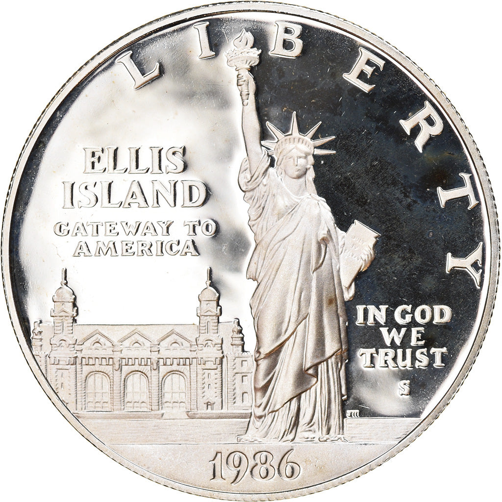 Moneta, USA, Centenaire de la Statue de la Liberté, Dollar, 1986, U.S. Mint