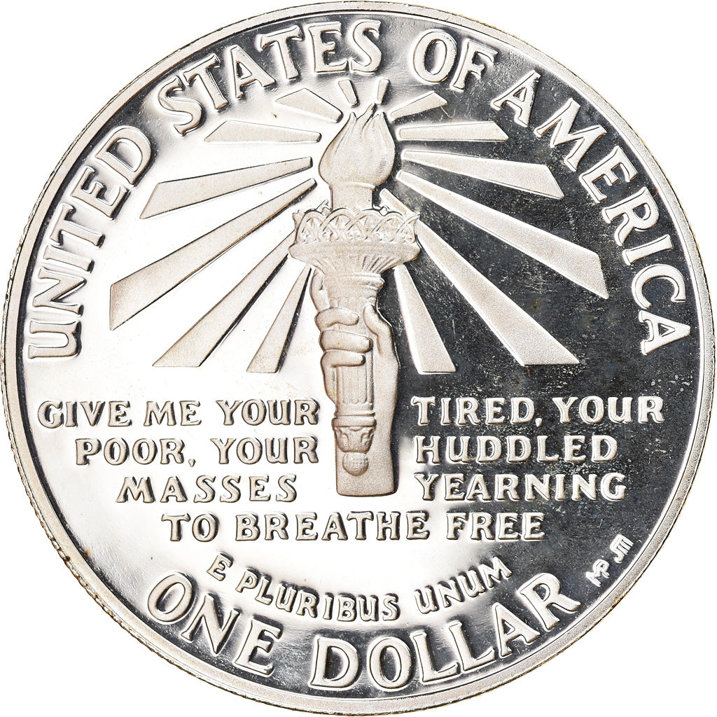 Moneta, USA, Centenaire de la Statue de la Liberté, Dollar, 1986, U.S. Mint