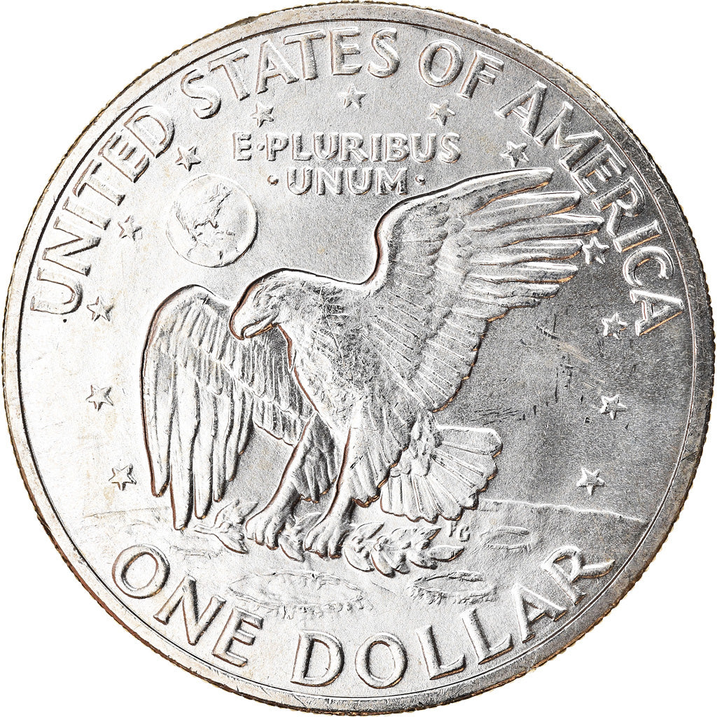 Coin, United States, Eisenhower Dollar, Dollar, 1971, U.S. Mint, San Francisco