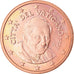 Cité du Vatican, 5 Euro Cent, 2011, BU, FDC, Copper Plated Steel, KM:377