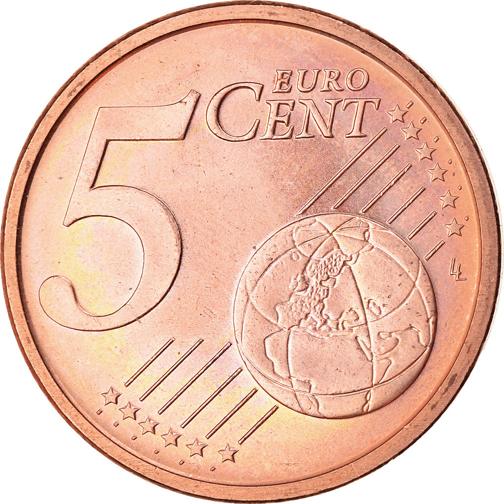 Cité du Vatican, 5 Euro Cent, 2011, BU, FDC, Copper Plated Steel, KM:377